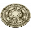 Baroque Floral Ceiling Rosette - STL 3D Model for CNC