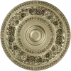 Floral Laurel Rosette - STL 3D model for CNC