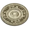 Floral Laurel Rosette - STL 3D model for CNC
