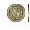 Floral Laurel Rosette - STL 3D model for CNC