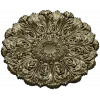 Ornate Acanthus Rosette STL for CNC