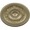 Round Rosette with Rose Garland - STL for CNC