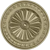 Imperial Rosette Medallion - STL 3D model for CNC carving