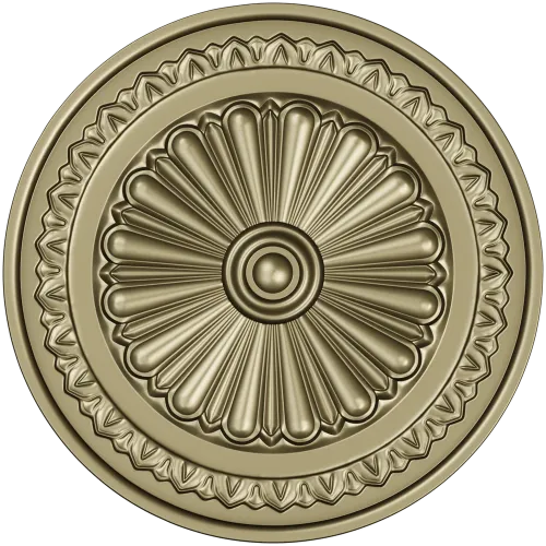 Imperial Rosette Medallion - STL 3D model for CNC carving