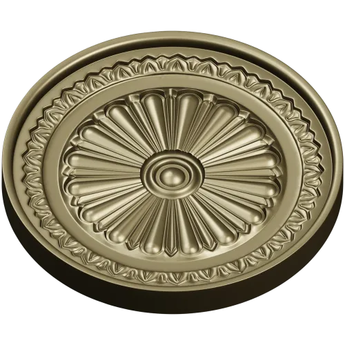 Imperial Rosette Medallion - STL 3D model for CNC carving