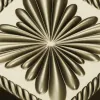 Square Floral Rosette STL
