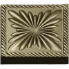 Square Floral Rosette STL