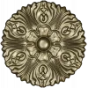 Florentine Sun Rosette - STL 3D model for CNC carving