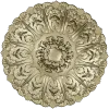 Imperial Acanthus Rosette - detailed 3D STL model for CNC