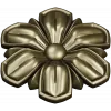 Floral Rosette 3D model STL for CNC carving