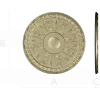 Auric Sun Rosette - STL ceiling rosette for CNC