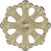 Ornate Six-Lobed Rosette - STL 3D Model for CNC
