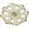 Ornate Six-Lobed Rosette - STL 3D Model for CNC