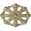 Ornate Six-Lobed Rosette - STL 3D Model for CNC