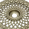 Interlace Sun Rosette - STL 3D model for CNC milling