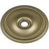 Rope-and-Bead Ceiling Rosette - STL 3D Model for CNC