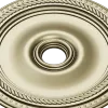 Rope-and-Bead Ceiling Rosette - STL 3D Model for CNC