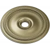 Rope-and-Bead Ceiling Rosette - STL 3D Model for CNC