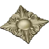 Acanthus Sun Rosette STL for CNC