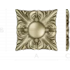 Acanthus Sun Rosette STL for CNC