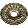 Sunburst Rosette Medallion - 3D STL Model for CNC