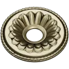 Sunburst Rosette Medallion - 3D STL Model for CNC