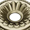 Sunburst Rosette Medallion - 3D STL Model for CNC