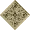 Heartleaf Rosette - STL 3D model for CNC carving