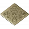 Heartleaf Rosette - STL 3D model for CNC carving