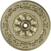 Regal Acanthus Rosette STL for CNC