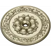 Regal Acanthus Rosette STL for CNC