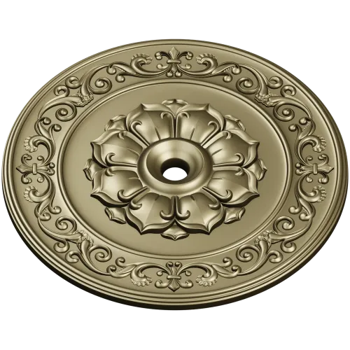 Regal Acanthus Rosette STL for CNC
