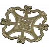 Florentine Rosette STL - decorative medallion 3D model for CNC