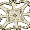 Florentine Rosette STL - decorative medallion 3D model for CNC