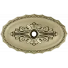 Oval Acanthus Rosette - STL 3D model for CNC milling