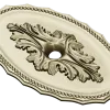 Oval Acanthus Rosette - STL 3D model for CNC milling