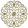 Aurelia Rosette - ornate round STL for CNC carving