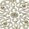 Aurelia Rosette - ornate round STL for CNC carving