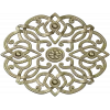 Aurelia Rosette - ornate round STL for CNC carving