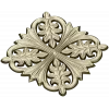 Aurelia Rosette - STL 3D model for CNC carving