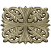 Aurelia Rosette - STL 3D model for CNC carving