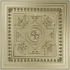 Classic Square Rosette - STL 3D model for CNC