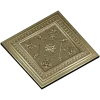 Classic Square Rosette - STL 3D model for CNC