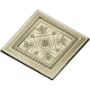 Classic Square Rosette - STL 3D model for CNC