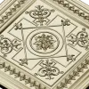 Classic Square Rosette - STL 3D model for CNC