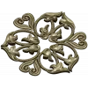 Regal Fleur Rosette - STL 3D model for CNC carving