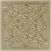 Square Celtic Rosette STL for CNC