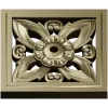 Ornamental Square Rosette STL for CNC
