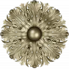 Acanthus Sun Rosette - STL 3D model for CNC milling