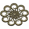 Aurora Rosette - decorative rosette 3D STL for CNC